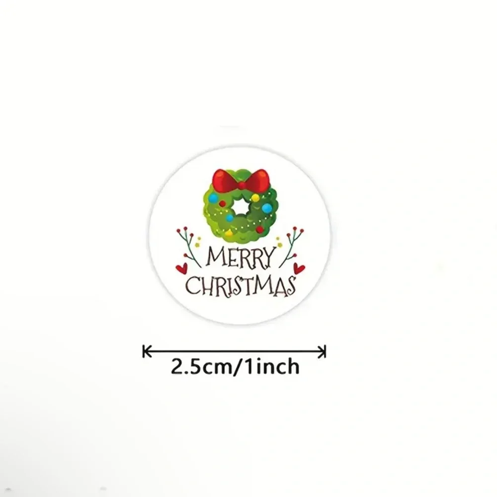 500 Christmas Holiday Stickers- Assorted